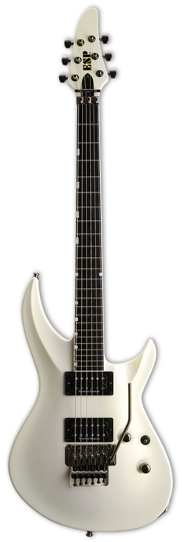גיטרה חשמלית ESP Horizon-III Pearl White Gold