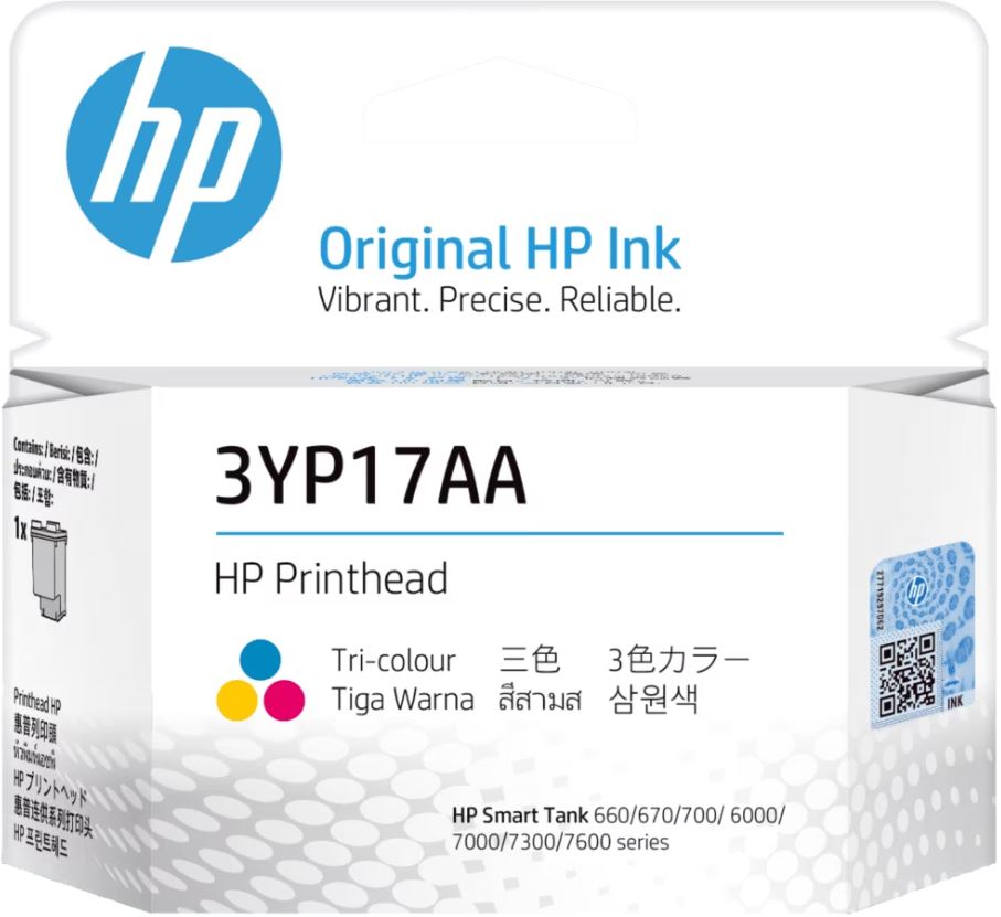HP 3YP17AE Tri-Color Printhead (3YP17AA)
