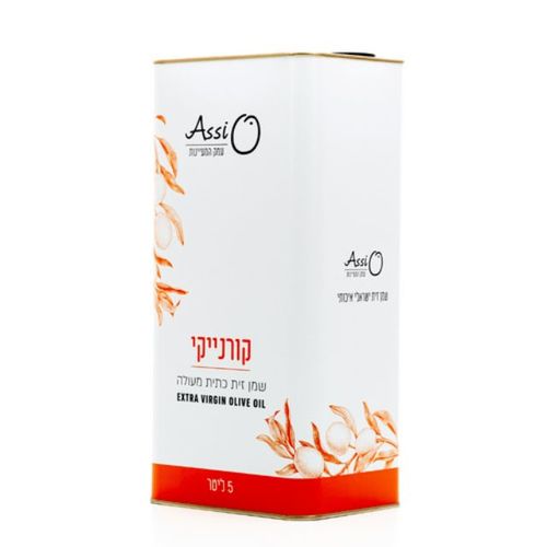 שמן זית assi עמק המעיינות - קורנייקי - 5 ליטר