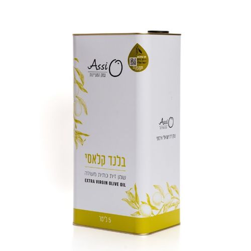 שמן זית assi עמק המעיינות - בלנד קלאסי - 5 ליטר