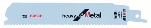 סט 5 להבים למסור חרב BOSCH S 926 BEF HEAVY FOR METAL