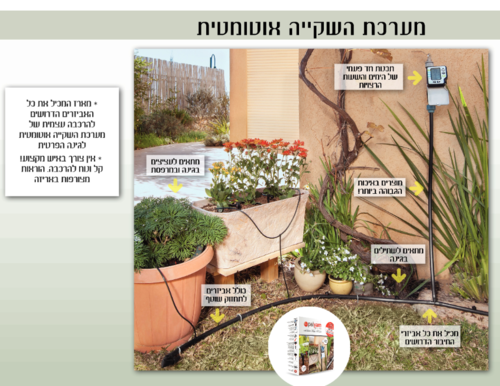 מערכת השקיה אוטומטית לגינה, פל-ים