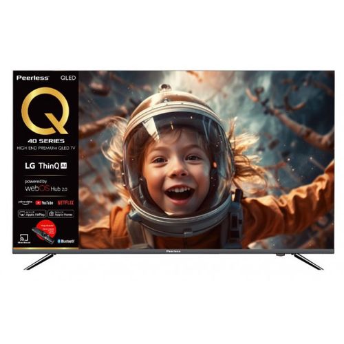 מסך 75 QLED פירלס ממשק הפעלה LG כולל שלט חכם
