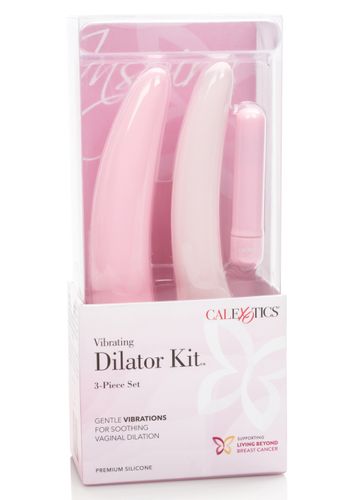  סט שתי מרחיבים רוטטים איכותיים מסיליקון   California Exotic -  Dilator Isabelle Kit 