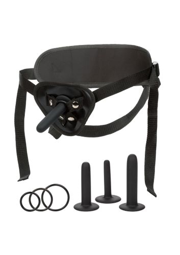 סט סטרפ און סיליקון עם 3 דילדו שונים | Boundless Silicone Pegging Kit