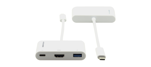 כבל מתאם USB-C ל- Kramer HDMI/PD/USB