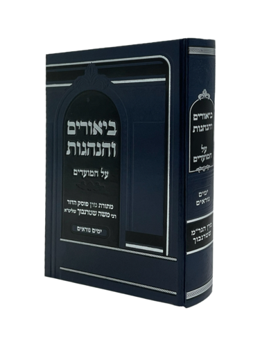 ביאורים והנהגות - ימים נוראים