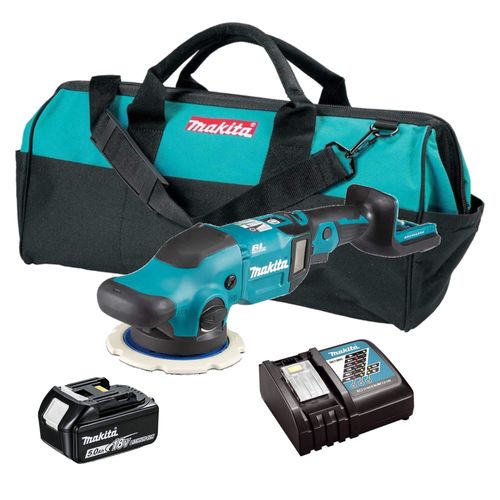 מלטשת פוליש נטענת לרכב DPO600 כולל סוללה 5AH תוצרת Makita