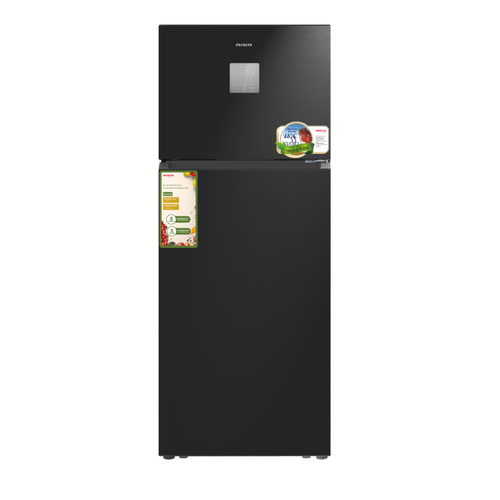מקרר 2 דלתות מקפיא עליון  aiwa japan NF 5700 B דגם AI-465WEX-B שחור