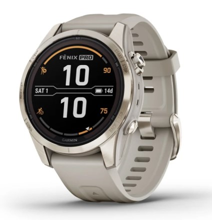 שעון ספורט חכם Garmin Fenix 7S Pro Sapphire Solar