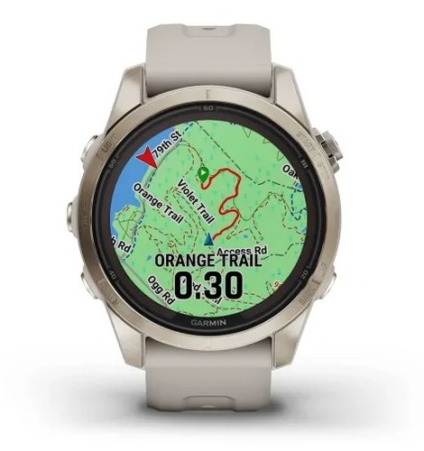 שעון ספורט חכם Garmin Fenix 7S Pro Sapphire Solar
