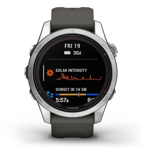 שעון ספורט חכם Garmin Fenix 7S Pro Solar