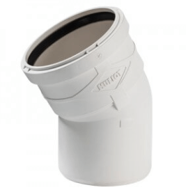 ברך אולטרה ווייט 30° בקוטר 110 Ultra White
