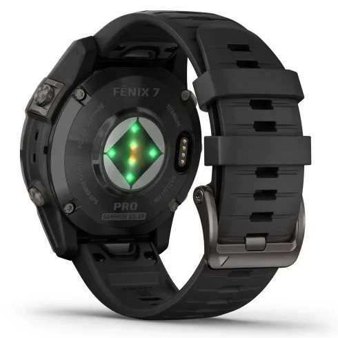 שעון ספורט חכם Garmin Fenix 7 Pro Sapphire Solar Titanium