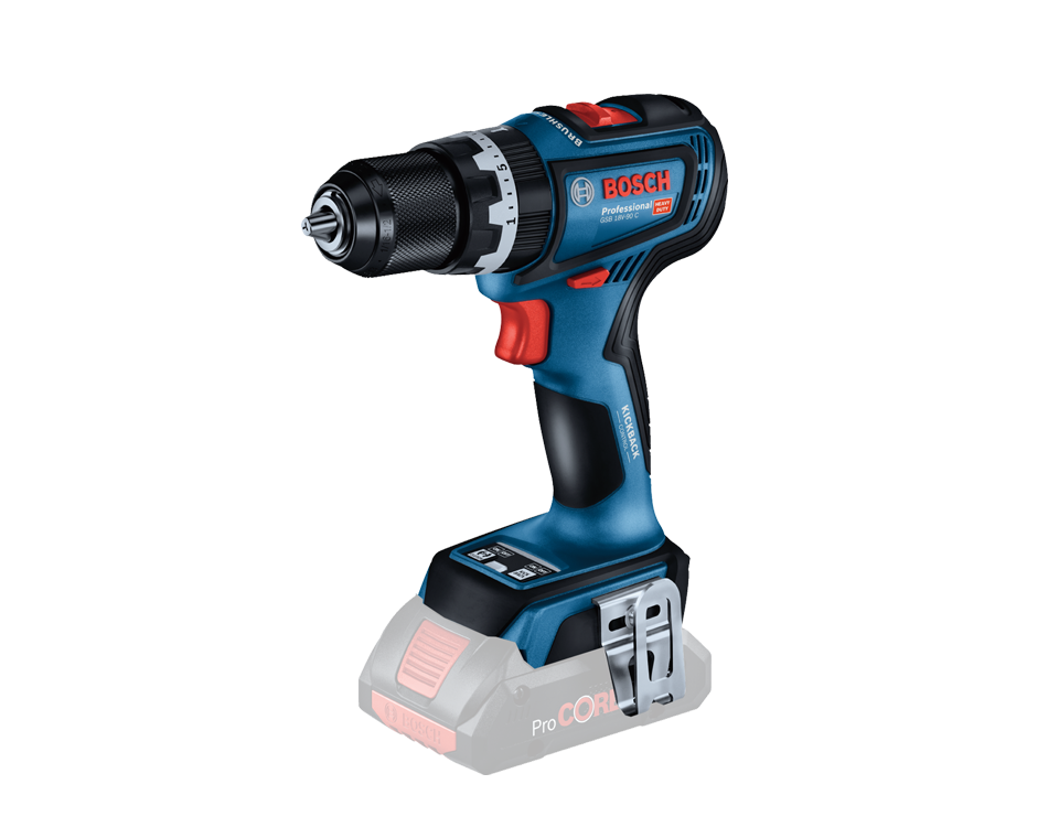 GSB 18V-90C BOSCH מברגה / מקדחה רוטטת נטענת בוש