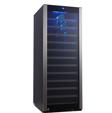 מקרר יין עד 80 בק,GALAXY פרימיום ,מדחס, מדפי עץ נשלפים, תצוגה דיגיטלית.