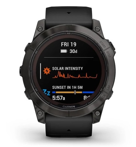 שעון ספורט חכם Garmin Fenix 7X Pro Sapphire Solar Titanium