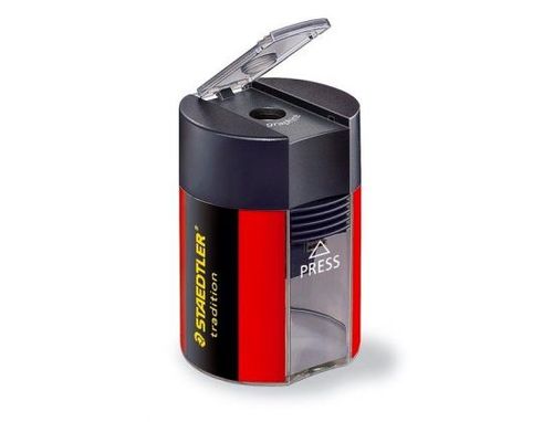 מחדד מיכל בודד אדום STAEDTLER