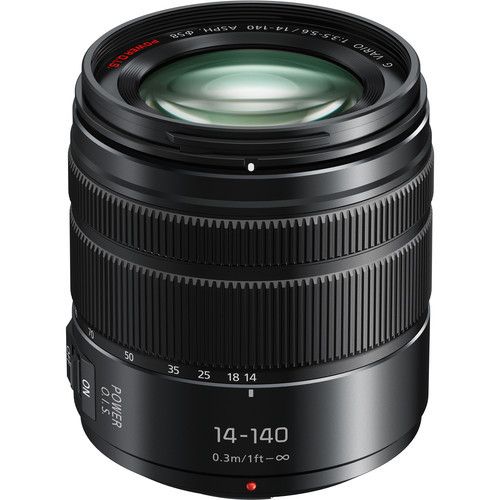 Panasonic Lumix G Vario 14-140mm f/3.5-5.6 II ASPH. POWER O.I.S. Lens - קדט