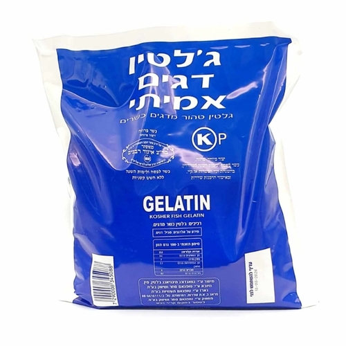 ג'לטין דגים אמיתי 1 ק