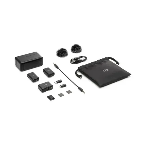 מיקרופון אלחוטי זוגי DJI Mic Wireless