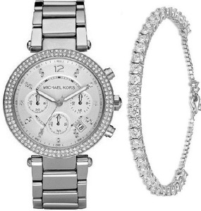 סט שעון מייקל קורס Michael Kors MK5353 צמיד מתנה