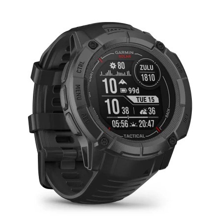 שעון ספורט חכם Garmin Instinct 2X Solar Tactical Edition