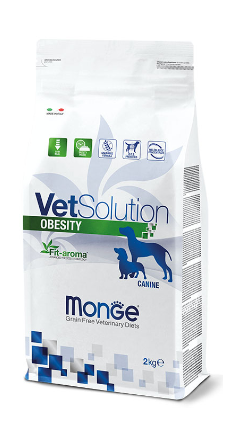 Monge VetSolution מזון טיפולי אובסיטי לכלבים 12 ק
