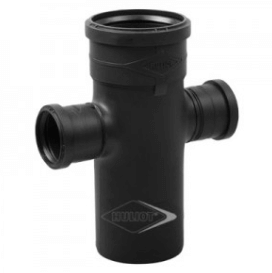 מסעף כפול אולטרה סיילנט 87.5° בקוטר 110/63/63