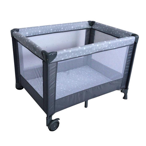 לול קמפינג SIMPLY 2  כוכבים אפור  BABY SAFE בייבי סייף (מותנה קנית מיזרון)
