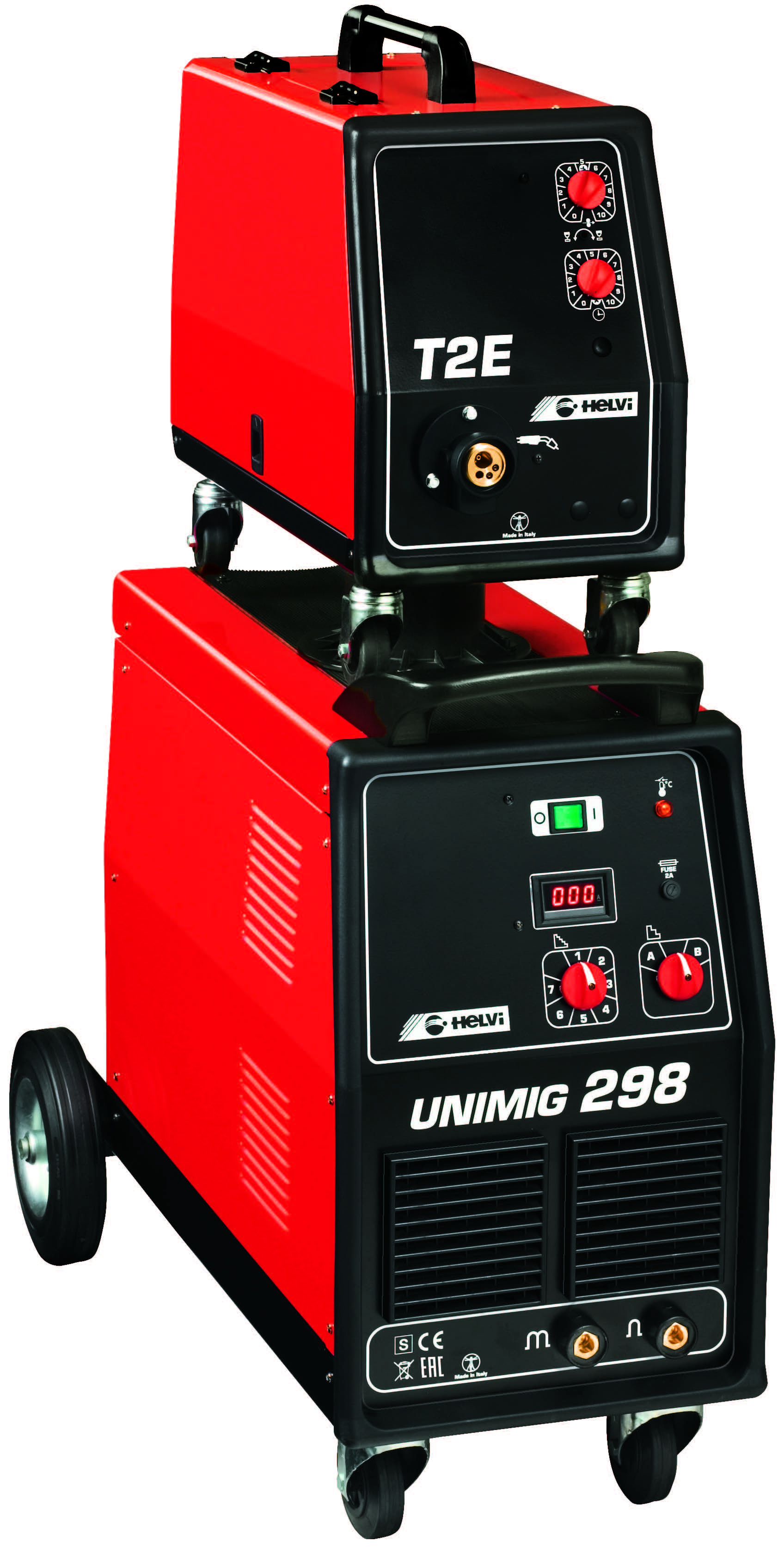 מכונות ריתוך CO2 300A UNIMIG-298 - HELVI , איטליה