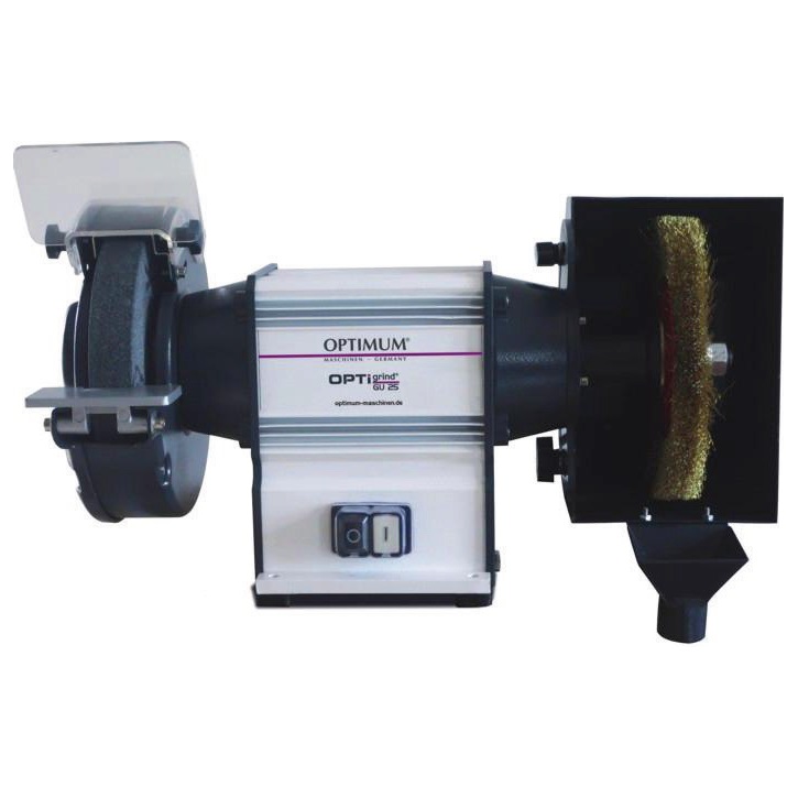 משחזת 10" עם מברשת פלדה OPTIMUM 400V