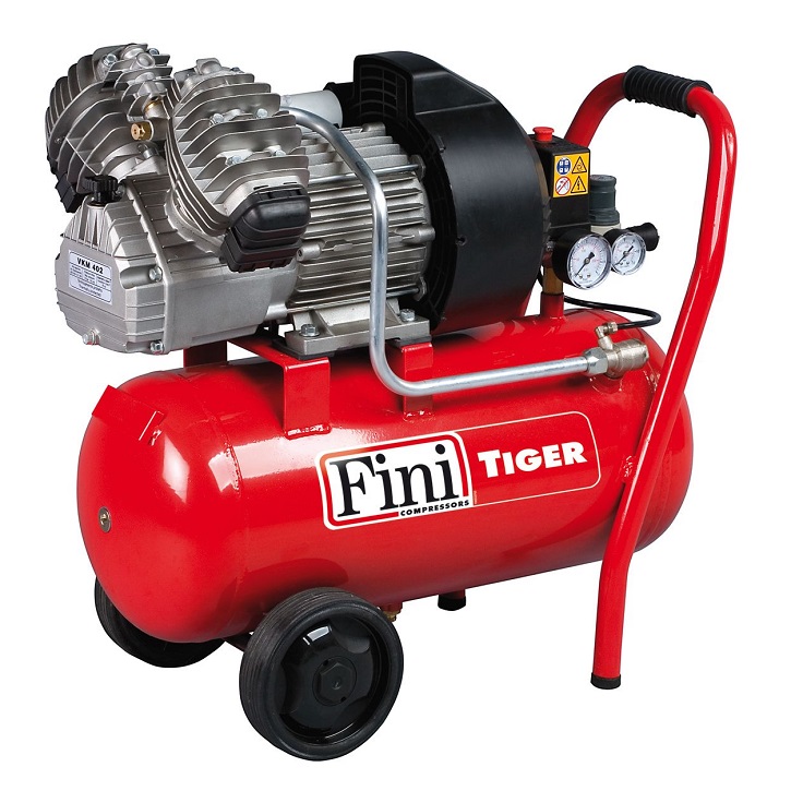 מדחס 2 ראשים 25 ליטר 3 כ"ס FINI VKM4020