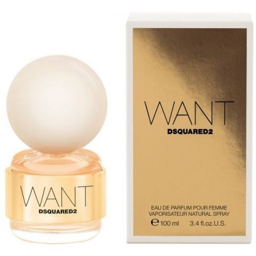 בושם לאישה דיסקווארד DSQUARED2 WANT 100 ML E.D.P
