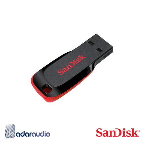 זיכרון USB נייד 32 ג'יגה בייט Sandisk Cruzer Blade