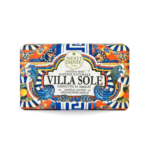 סבון מוצק villa sole  תפוז ועלי הדס מהאמלפי  | NESTI DANTE