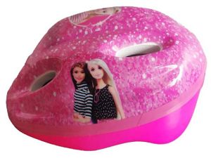 קסדה בטיחותית עשויה קצף דחוס לילדים מגילאי 3 ומעלה - ברבי