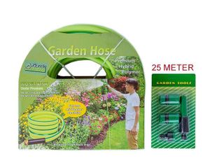 סט צינור גינה צהוב, 25 מ