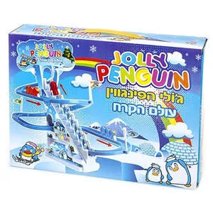 משחק מדרגות נעות פינגווין עולם הקרח