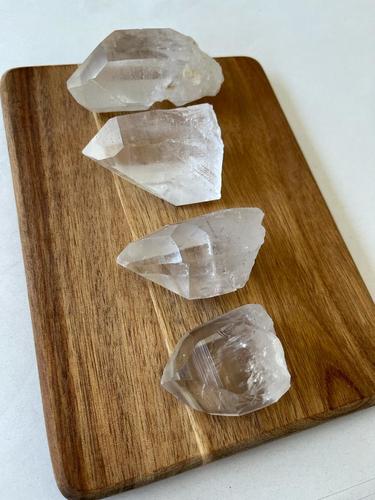 קריסטל קוורץ למוריין/למוריה Lemurian Crystal Quartz