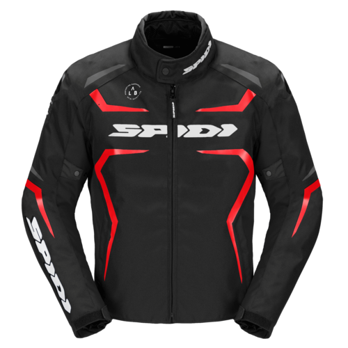 מעיל חורף ספורטיבי ספידי שחור / אדום - SPIDI SPORTMASTER H2OUT