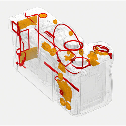 מצלמה Sony A7C II Body (Black) גוף בלבד