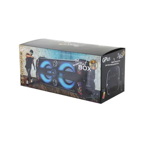 מערכת קריוקי 70W מיקרופון אלחוטי