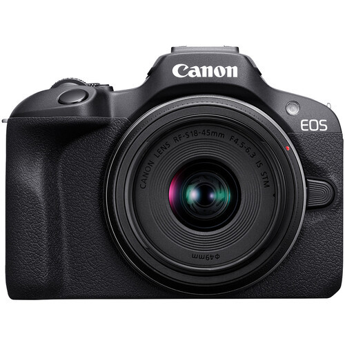 מצלמה ללא מראה Canon EOS R100 עם עדשה 18-45 מ״מ