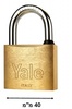 מנעול תליה40מ"מ- 90100013 Yale
