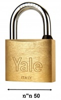 מנעול תליה50מ"מ- 90100022 Yale