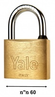 מנעול תליה60מ"מ- 90100023 Yale