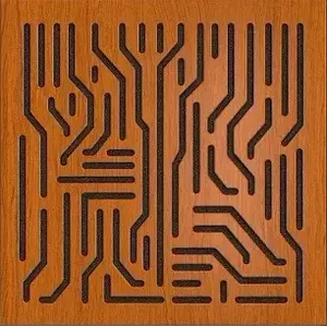 פנל ספיגה אקוסטי Artnovion Athos W Marron (ערכה של 8 יח