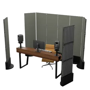 ערכת חדר בקרה נייד מודולרי (צבע אפור) Artnovion Mobile Producer Kit
