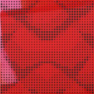 זוג לוכדי באס ממברנה לקיר Artnovion Verona W Rouge אדום RES